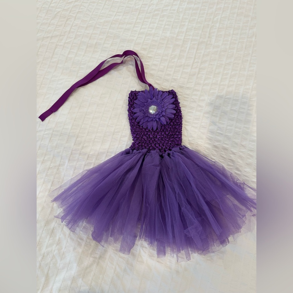 Purple Tutu Dress size newborn